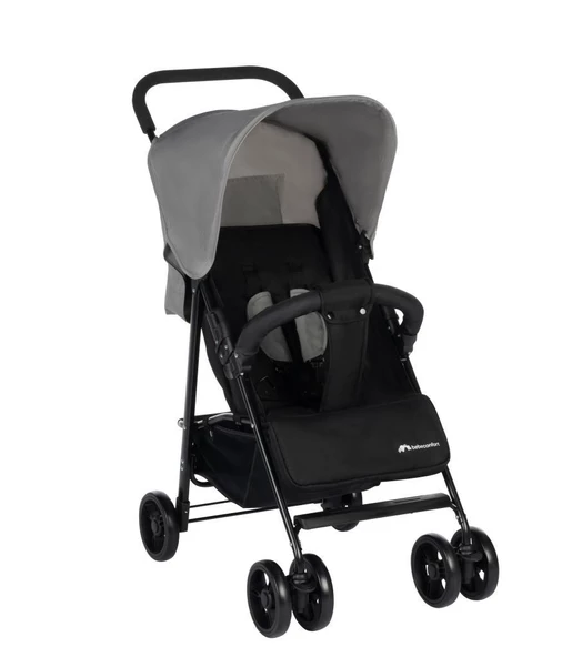 Bebeconfort Foggy Ultra Kompakt Tek Elle Katlanabilen Baston Bebek Arabası Tinted Grey - 2