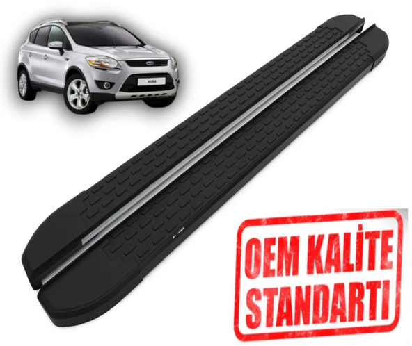 KUGA 2008 2009 2010 2011 2012 ARACA ÖZEL NEVADA SİYAH YAN BASAMAK ürün görseli 1