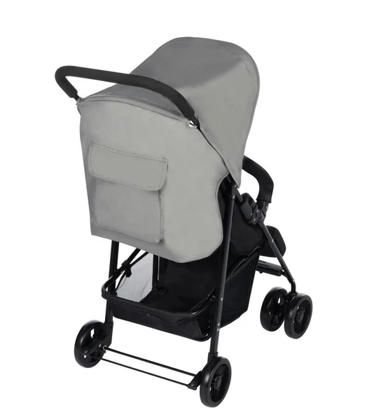 Bebeconfort Foggy Ultra Kompakt Tek Elle Katlanabilen Baston Bebek Arabası Tinted Grey - 3