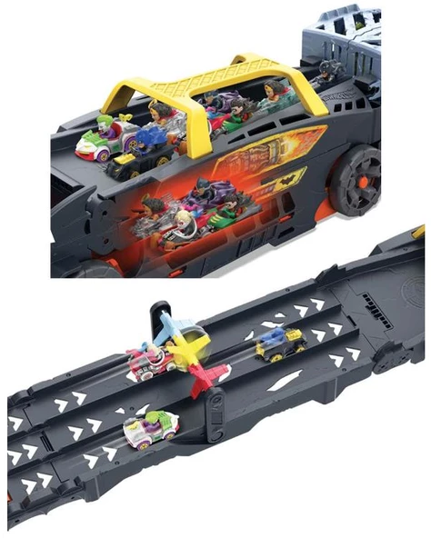 Hot Wheels Racerverse Ultimate Batman Pist Seti HXN21 - 3