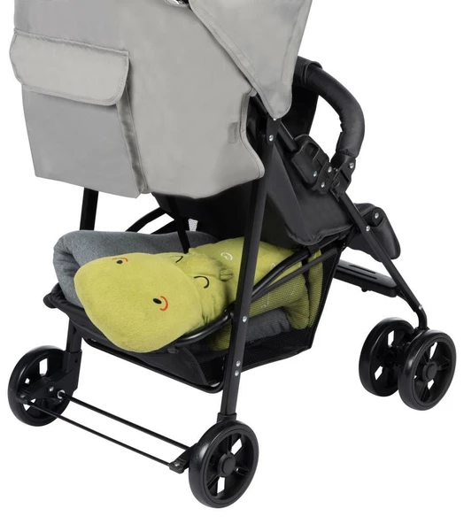 Bebeconfort Foggy Ultra Kompakt Tek Elle Katlanabilen Baston Bebek Arabası Tinted Grey - 11