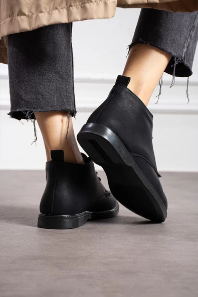 Albishoes Kadın Sıcak Astar Kaymaz Taban Zümrüt Kumaş Rahat Kullanım Casual Kadın Haşpapi Bot - 3