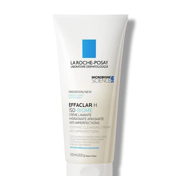 La Roche Posay Effaclar H Iso Biome Temizleyici Krem 200 ml