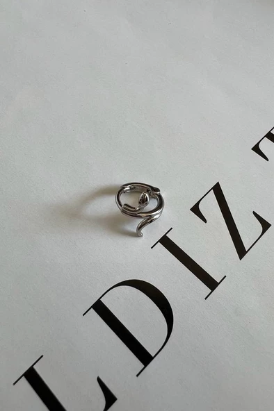 SNAKE PIERCING ( ALTIN KAPLAMA HELIX ICIN UYGUN) - 7