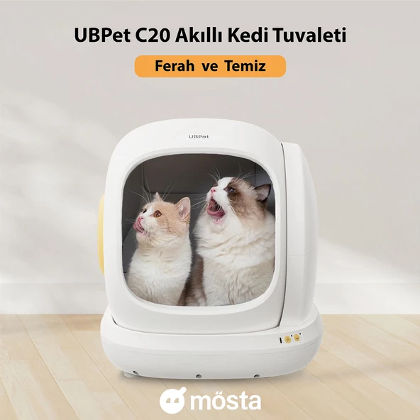 UBPet UCAT C20 Akıllı Otomatik Kedi Tuvaleti - 2