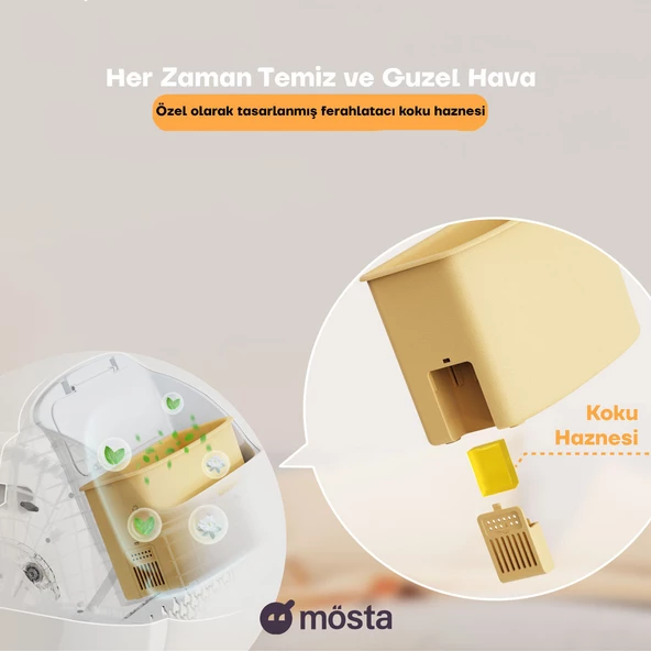 UBPet UCAT C20 Akıllı Otomatik Kedi Tuvaleti - 6