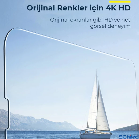Realme 12 Lite İle Uyumlu Ön Darbe Emici HD Ekran Koruyucu Kaplama - Resim 7