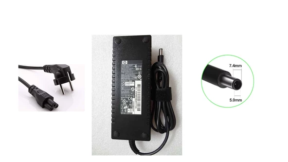 HP 135W 19,5V 6,9A Notebook Adaptör HSTNN-DA01 - 2
