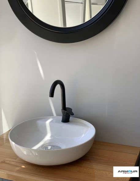 siyah lavabo bataryası - 2