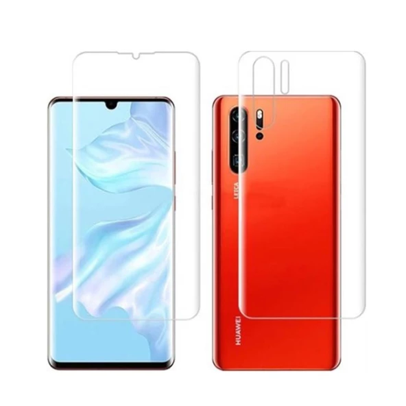 Realme 12 Lite İle Uyumlu Ön-Arka Darbe Emici HD Ekran Koruyucu Kaplama ürün görseli 1
