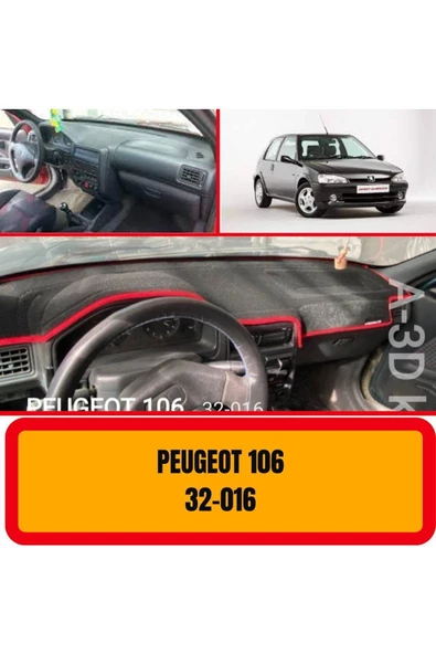 Peugeot 106 Ön Örtüsü Göğüs Panel Torpido Koruma Koruyucu Kılıfı Halısı Yedek Parça