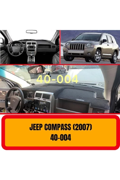 Jeep Compass 2007 Ön Örtüsü Göğüs Panel Torpido Koruma Koruyucu Kılıfı Halısı Yedek Parça