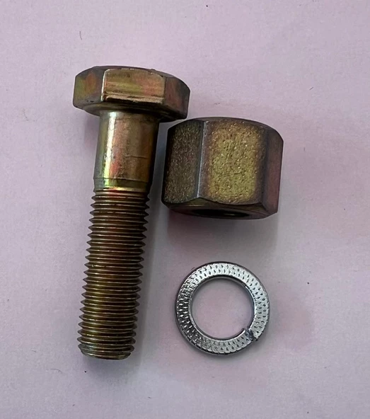 TARAL ÇAPA BIÇAĞI CİVATASI M10X40 TAKVİYELİ SOMUNLU 10 ADET - 2