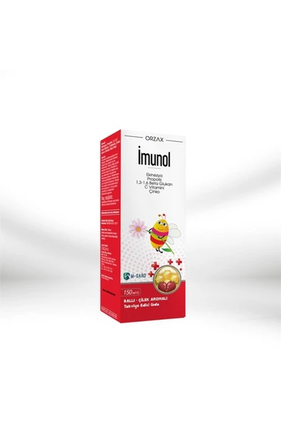 İMUNOL Imunol Ballı Çilek Aromalı Şurup