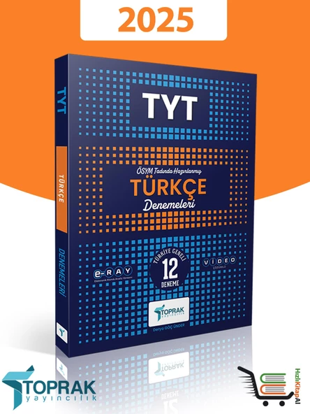 Toprak 2025 Model TYT Türkçe 12'li Deneme - 2