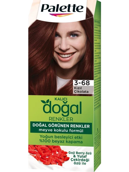 Palette Doğal Renkler 3-68 Kızıl Çikolata - 2