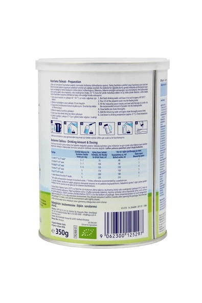 Hipp 1 Organik Combiotic Bebek Sütü 350 Gr 12 Adet - Resim 5