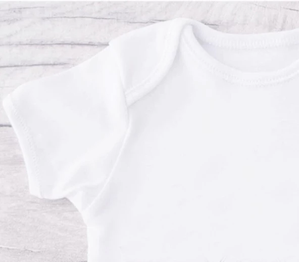 Sema Baby Prematüre Yarım Kol Penye Çıtçıtlı Badi - Beyaz - 4