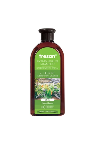Tresan 6 Bitki Kepek Karşıtı Bakım Şampuanı 300 Ml - 3