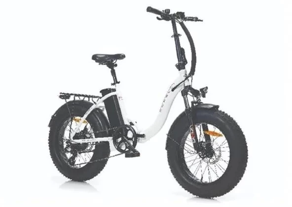 CORELLİ VONIQ-S FAT BIKE ELEKTRİKLİ KATLANIR BİSİKLET 42CM MD 20 JANT 8 VİTES BEYAZ