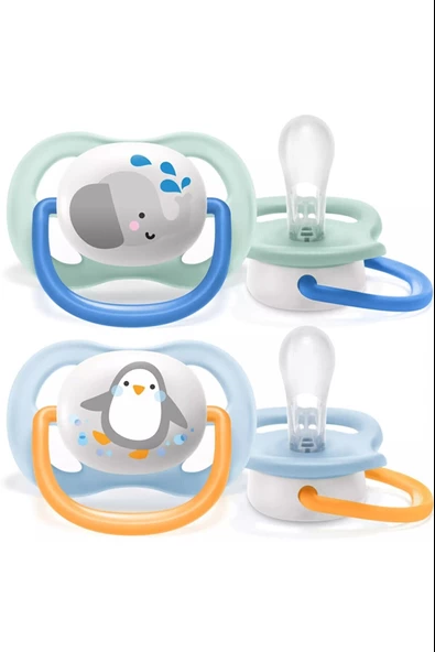 Philips Avent Ultra Air Animals 2li Emzik 0-6 Ay - Erkek - 5