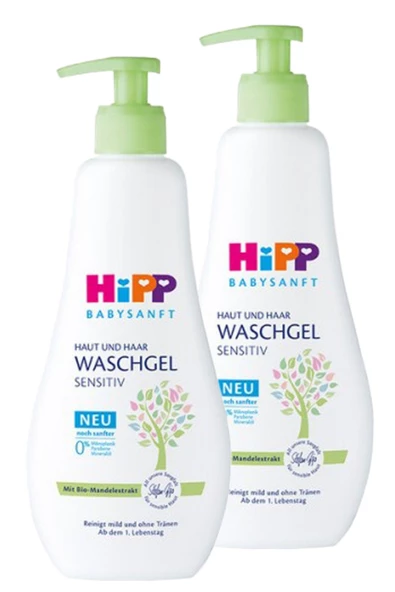 Hipp Babysanft Bebek Saç Ve Vücut Banyo Jeli 400 ml X 2 Adet