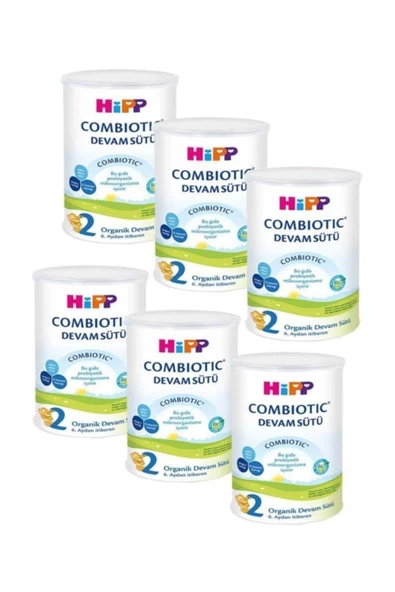 Hipp 2 Organic Combiotic Devam Sütü 350 Gr X 6 Adet