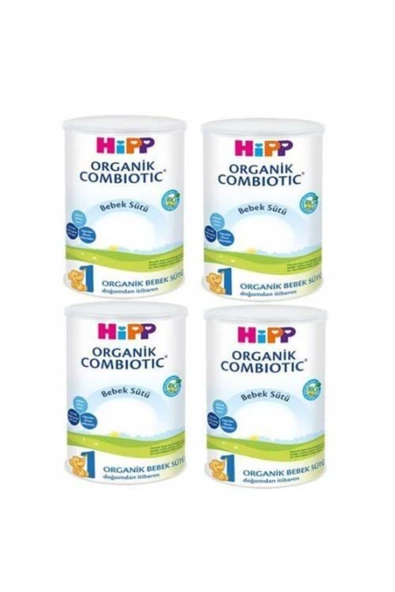 Hipp 1 Organik Combiotic Bebek Sütü 350 Gr - 4'lü