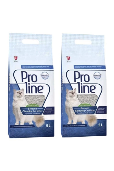 Proline Kokusuz Kedi Kumu 5 lt x 2 Adet