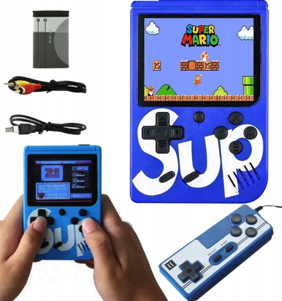 Uzaktan Kumandalı Taşınabilir Video Oyun Konsolu, 400 Klasik Oyun TV'li Retro Mini Oyun - 6