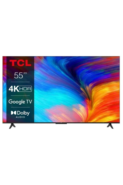 TCL 55V6A 4K Ultra HD 55" 140 Ekran Uydu Alıcılı Google Smart LED TV