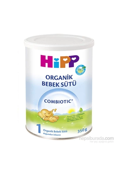 Hipp 1 Organik Combiotic Bebek Sütü 350 Gr - 4'lü - Resim 2