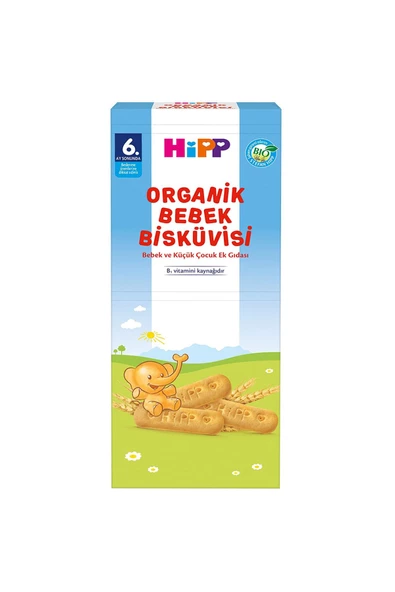Hipp Organik Bebek Bisküvisi 180 gr