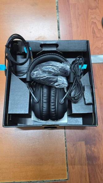 (OUTLET) Logitech G Pro X 7.1 Surround Ses Oyuncu Kulaklığı - Siyah