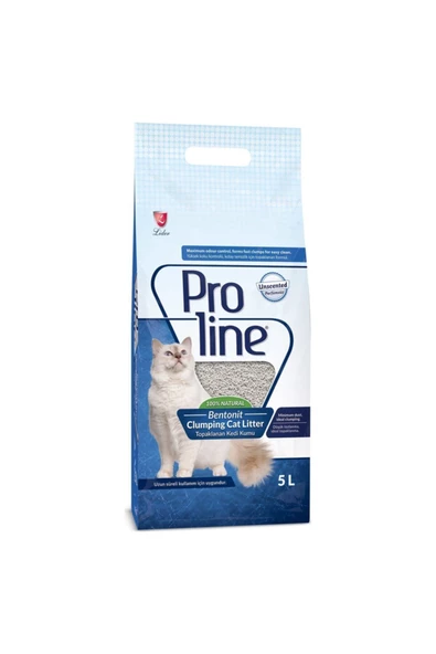 Proline Bentonıt Kokusuz Kedi Kumu 5 Lt