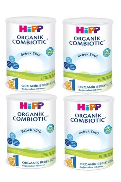 Hipp 1 Organic Combiotic Bebek Sütü 350gr*4lü