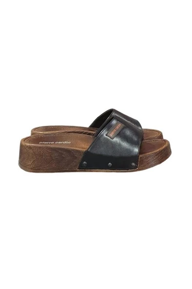 Pierre Cardin Anatomik Dolgu Topuk Günlük Bayan Terlik 7030 - 11