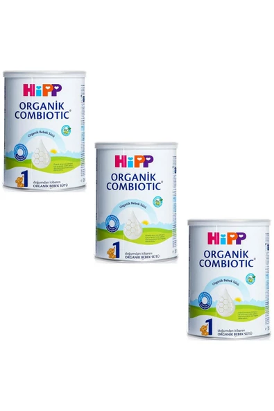 Hipp 1 Organik Combiotic Bebek Sütü 350 gr 3 Adet