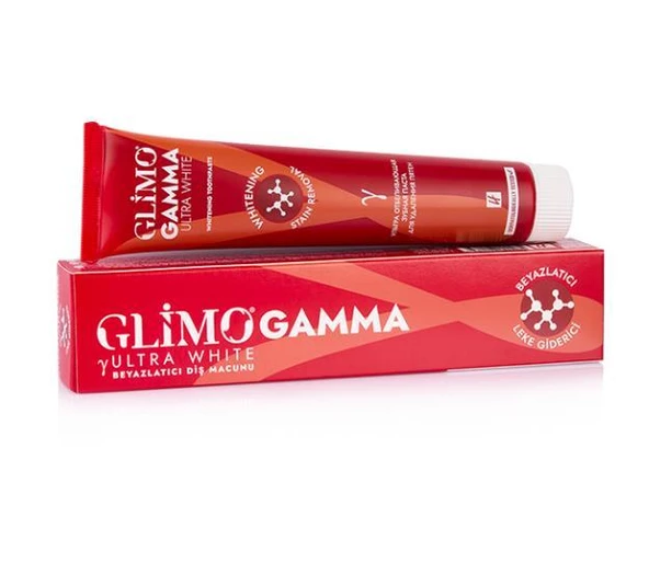 Glimo Gama Ultra White Beyazlatıcı Diş Macunu 75 ml