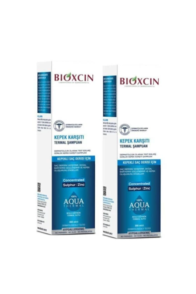 Aqua Thermal Kepek Karşıtı Şampuan 300 Ml + 2.si