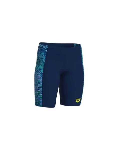 Arena Boy's Ondulation Swim Jammer Navy Multi Erkek Çocuk Yüzücü Mayosu 008170750 - 3