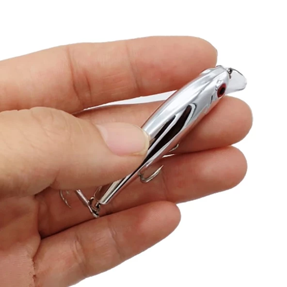 Rapala 3lü set Turna Levrek Alabalık Lüfer Ailesi Rapala Yapay Suni Yem Sasi yem JigYem - Resim 4