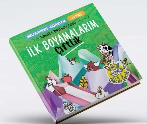 İLK BOYAMALRIM - ÇİFTLİK +3 YAŞ - DAHİ OLACAK ÇOCUK