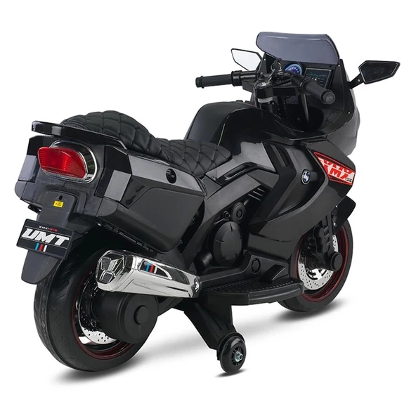 BABYHOPE 438A XMX-316 12V LEDLİ AKÜLÜ MOTOR SİYAH - Resim 2