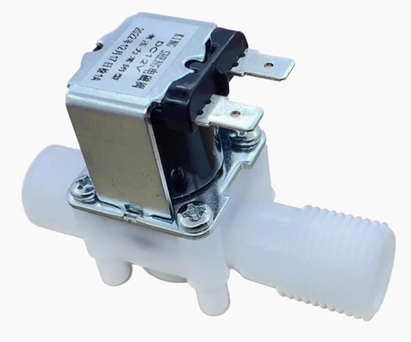 12V Plastik Solenoid Valf NC  Elektrikli Manyetik Su Akış Vanası Kontrol Bahçe Sulama Çamaşır Makinesi Robotik Endüstriyel Otomasyon Medikal - 3