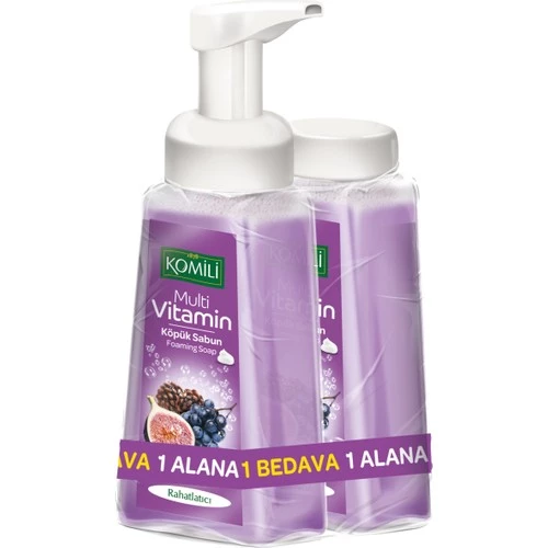 Komili Köpük Sabun Rahatlatıcı 250 ml + 250 ml