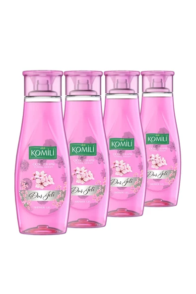 Komili Çiçek Terapisi Vegan Duş Jeli 4'lü Set - Bahar Çiçekleri Kokulu - 4 X 500 ML - 2