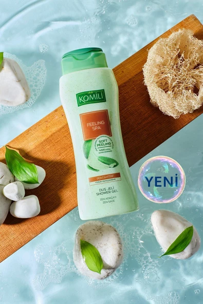 KOMİLİ Feeling Spa Adaçayı Duş Jeli - Yoğun Nemlendirme - Vegan - 500 ML - 5