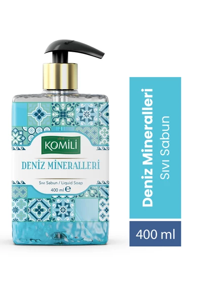 Komili Premium Deniz Mineralleri Sıvı Sabun - Ferah Kokulu - 400 ml