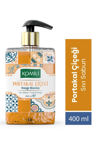Komili Premium Portakal Çiçeği Sıvı Sabun - Portakal Kokulu - 400 ml